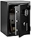 Produktbild Amazon Basics  Safe, feuerfest, mit programmierbarem elektronisch Tastenfeld, 35 L Volumen, schwarz, 36 cm B x 35 cm T x 50 cm H
