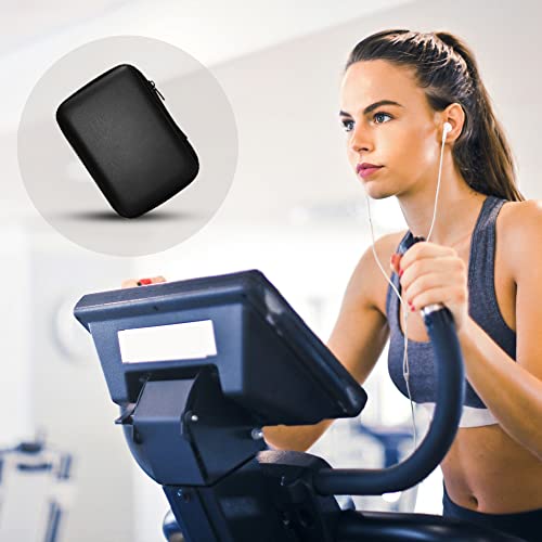 Image of Hard Drive Carrying Case Storage Organizer Bag Multi-Purpose Universal Carry Pouch Compatible with Western Digital WD Elements Seagate, 2.5'' EVA Shockproof Travel Case (Black)