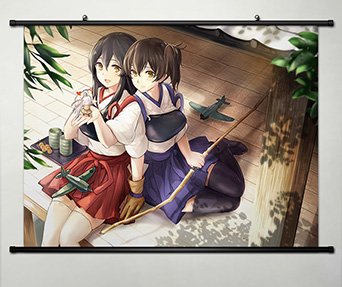 Home Decor Anime Fleet Girls Collection KanColle /Kantai Collection: KanColle Seiki Kuubo Akagi Cosplay 23.6x17.7 Inches -081