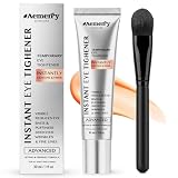 Instant Firm Temporary Eye Tightener: Advanced Tightening & Lifting Cream With Brush For Eye Bags, Wrinkles, Puffiness, Fine Lines – Lightweight, Easy Wear Formula, Gentle For All Skin Types. 1 Oz