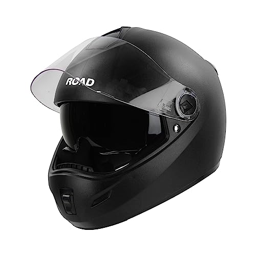 Steelbird SBH-34 Rox Road ISI Certified Full Face Helmet with Inn...