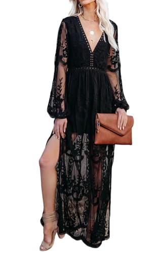 floral embroidered lace maxi dress reviews Embroidered Lace Maxi Dress review: styling & fit (5'4" XS)