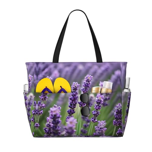 Sac à bandoulière imperméable lavande violet noir idéal pour vos balades en ville et le travail