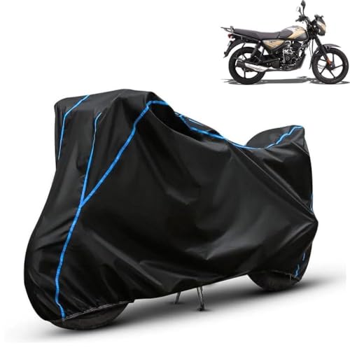 Image of Kerwa Waterproof Bike Cover Compatible with Bajaj CT 110 | Dust Proof, UV-Resistant, All-Weather Protection Bike Body Cover, Windproof Elastic Bottom
