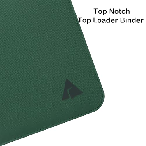 Alteagle Top loader Binder, Holds 504 Top loaders, 9-Pocket Top Loader Binders with Sleeves for TCG & Sports Cards in 3'' x 4'' Top loaders -Green by Alteagle - Used condition - Image 6