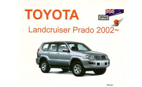 TOYOTA LAND CRUISER PRADO 1997 OWNERS MANUAL PDF visual data 8