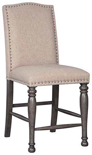 Signature Design by Ashley Audberry Counter Height Bar Stool, Tan
