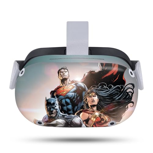 Vinyle Meta Quest 2 Justice League Head Case Designs finition haut de gamme