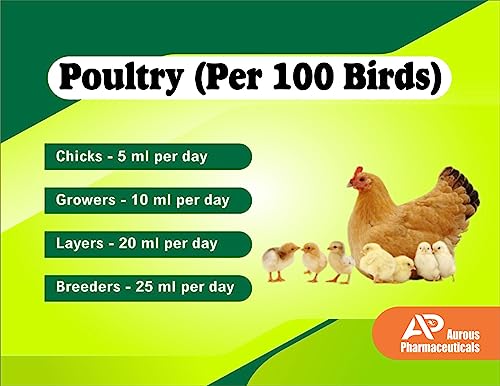 Livpioo- 5 Litre, Liver Tonic Specially for Poultry, Grower, Broiler, Layer & Finisher Feed Supplements