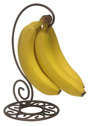 Home Basics Collection Scroll Banana Tree, Bronze