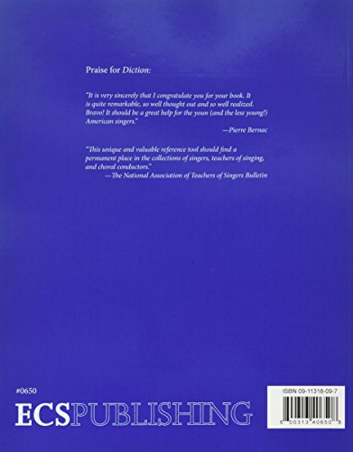 Diction Italian, Latin, French, German...the Sounds and 81 Exercises for Singing Them - Image 2