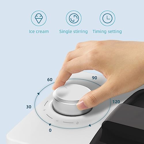 Máquina de helados rápida para el hogar automática mini y sin preenfriamiento 5