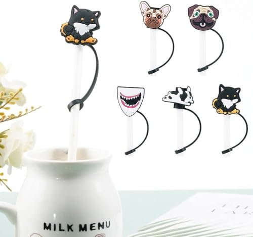 Tapa protectora para pitillos reusable en forma de perro miniatura 2