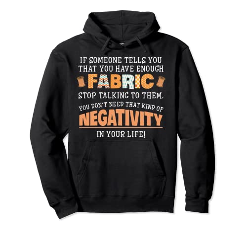 Image for Funny Quilting Sewing Quote Design For Hoodie for Seamstresses. 