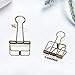 Extra Large Binder Clips 2 Inch, Big Paper Clamps Bronze for Office School Supplies (15Pcs)