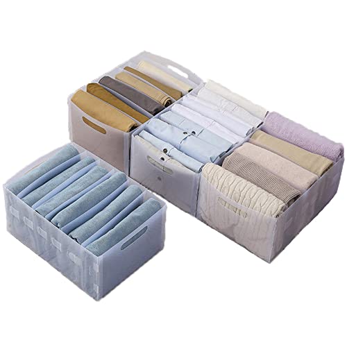 Boîtes de rangement pliables et détachables pour armoire et tiroir