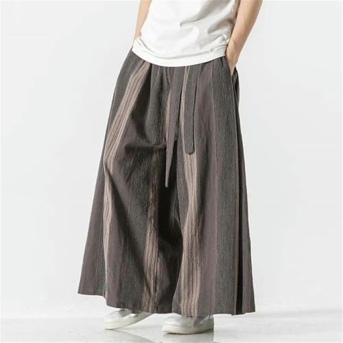 Pantalon en coton et lin haut de gamme esprit kung fu rétro - 3