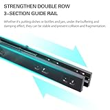 GAOJYLF Kitchen Cabinet Blind Corner Pullout Organizer Pull Out with 4 Baskets Shelf Slide Out Cabinet Organizer for Home, Kitchen,Left and right universal 900 - Image 4