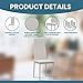 Albatros 2552 Milano Set de 4 sillas de Comedor, Blanco
