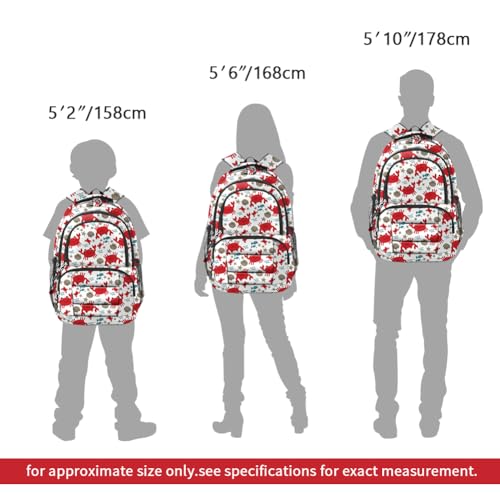 Image of rickyh style School Backpack Travel Bag for Men & Women Lightweight College