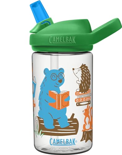 Image of CamelBak Eddy+ Kids Bite Valve Straw Tritan Renew Water Bottle | Kids, with Tritan Renew