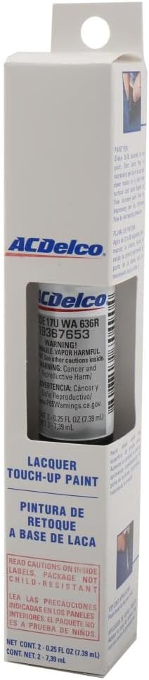ACDelco GM Original Equipment 19367653 Switchblade Silver Metallic (WA636R) Four-In-One Touch-Up Paint – .5 oz Pen