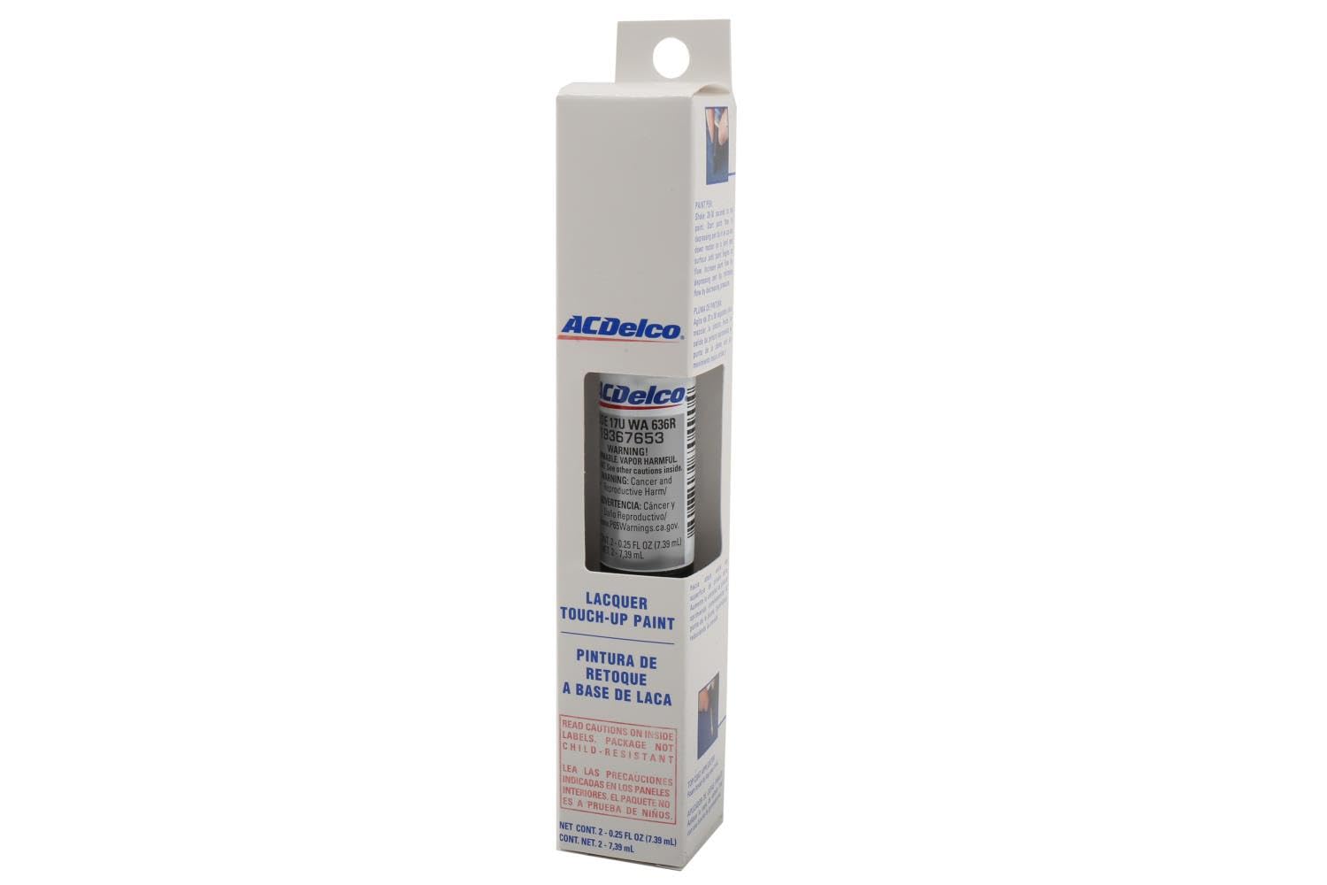 ACDelco GM Original Equipment 19367653 Switchblade Silver Metallic (WA636R) Four-In-One Touch-Up Paint - .5 oz Pen