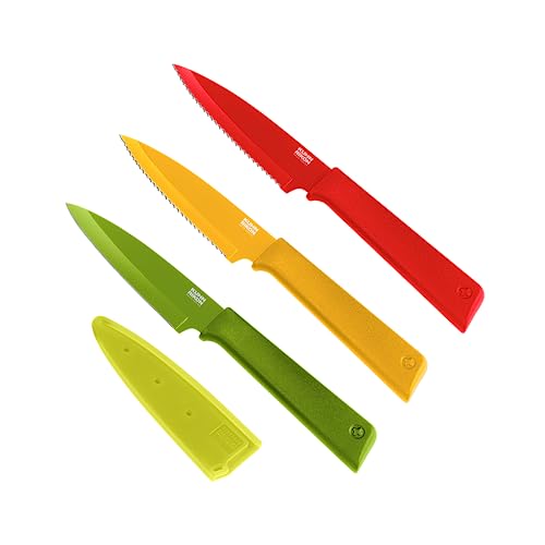 Kuhn Rikon Colori+ Prep 3 Pc Knife Set