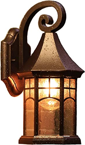 Applique extérieure aluminium et verre JCAKES, l'élégance rétro d'un luminaire étanche
