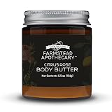 Farmstead Apothecary, Butter Body Citrus Rose, 8 Ounce