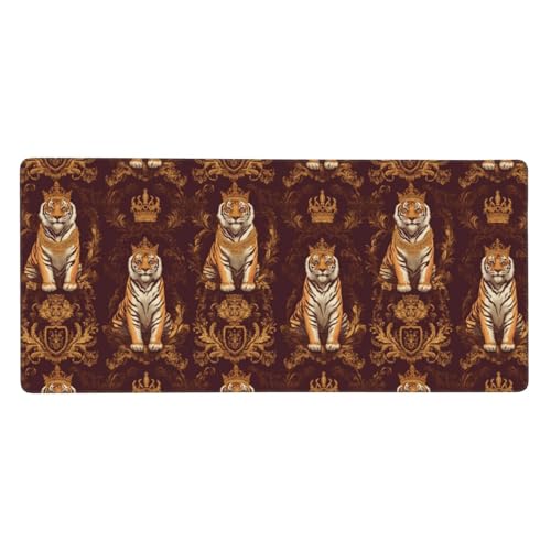 Grand tapis de souris de jeu tigre pour sublimer votre bureau d'ordinateur