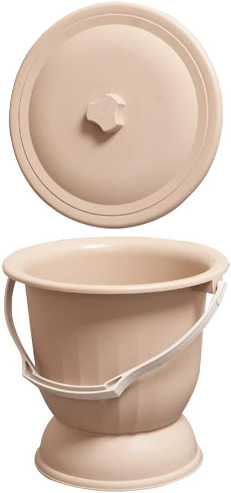 FOMIYES Strong Durable Plastic Urinal High Base for Boys and Girls Adult Bedpan Easy Cleaning