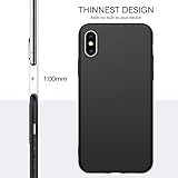 KJYFOANI Phone Case for Blackview N6000, Black Simple Anti-Scratch Cover, Ultra-Thin Soft TPU Gel Case, Flexible Silicone Fashion Protection Case for Blackview N6000 4.30 Inch - 2 PACK - Image 7