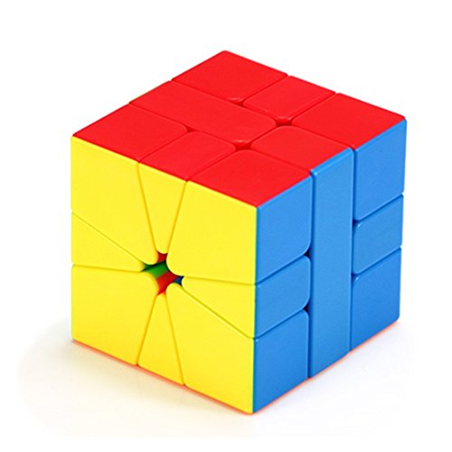 Cuberspeed Mofang Jiaoshi Square-1 Speed Cube Cubing Classroom Meilong Square One Stickerless Magic Cube #TOP4