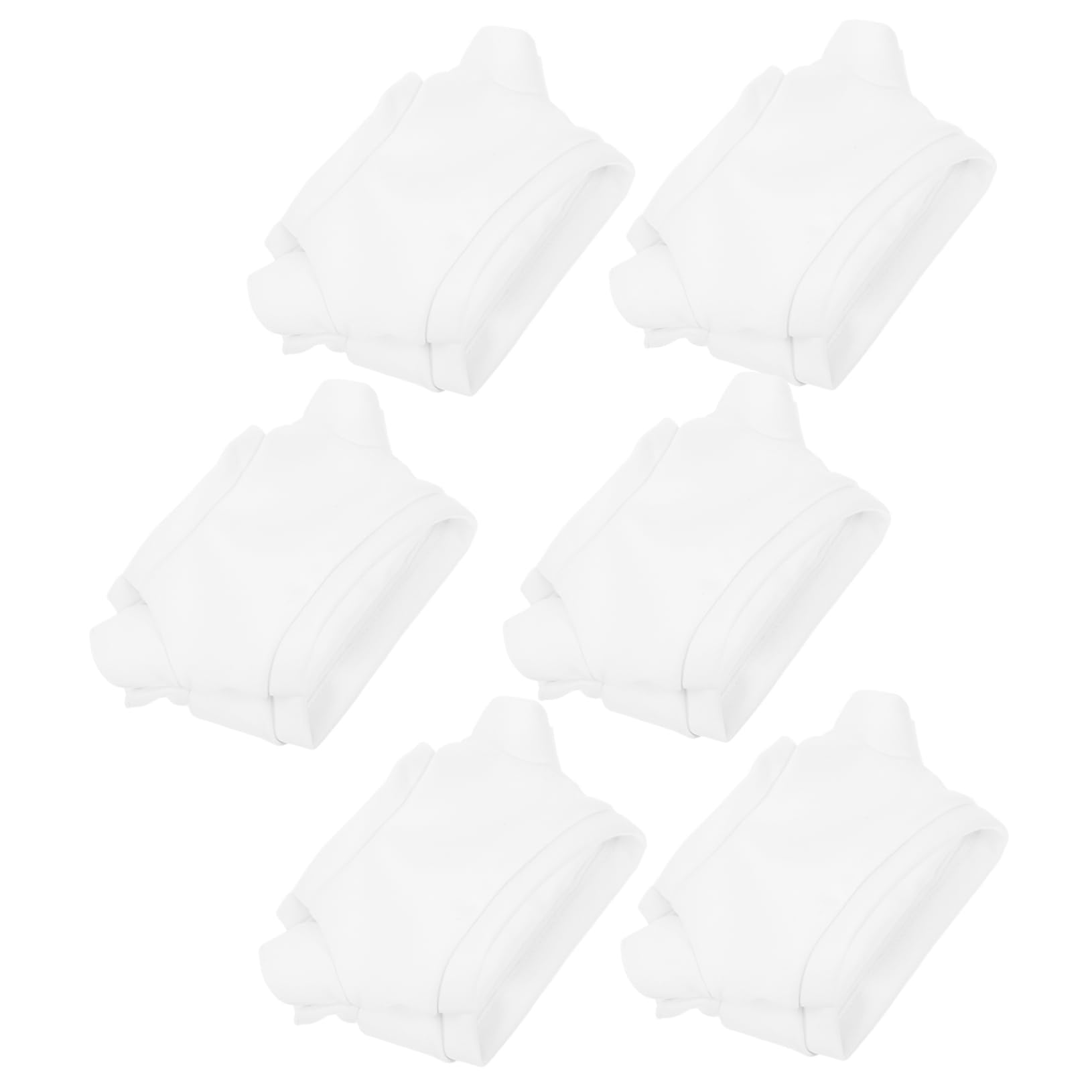 SUPVOX 6pcs Bear Doll Replaceable Clothing Set Stuffed Animal Accessory Bear Dress Doll T-Shirt Decorative Clothing