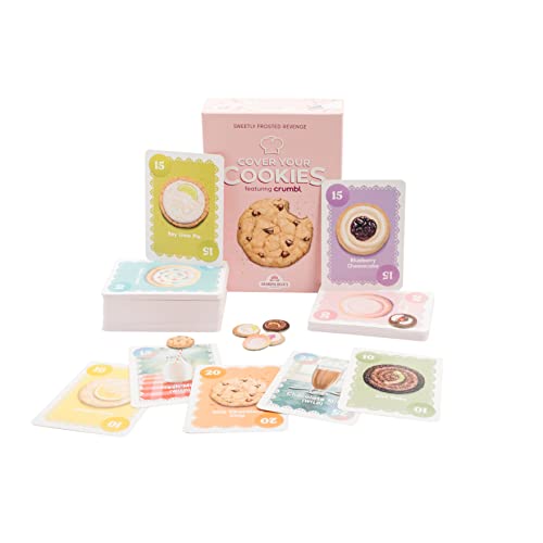 Cover Your Cookies - A Set Collecting Card Game By Grandpa Beck’s Games And Crumbl Cookies | From The Creators Of Cover Your Assets And Skull King #TOP5