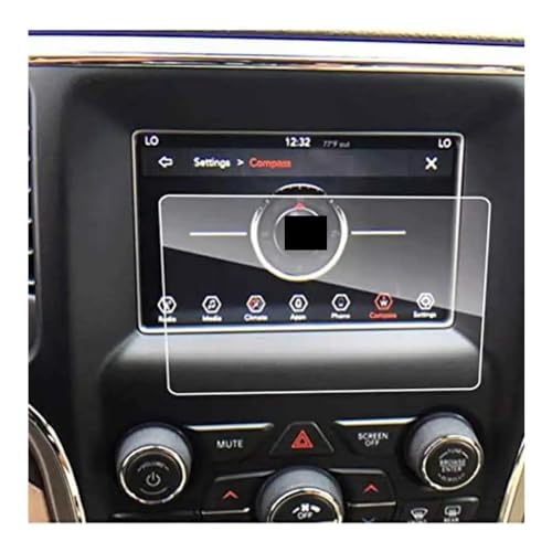 Protection d'écran Grand Cherokee 2014-2018 en verre trempé Uconnect