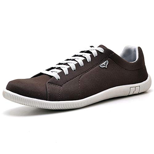 Kit Sapatênis Sapato Casual Com Relógio e Carteira Masculino JUILLI 900DB Tamanho:38;cor:Marrom;gêne