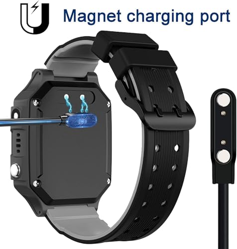 Image of FIRE BOLTT Smartwatch Charging Cable for Fireboltt 360 Pro /Talk Pro Bsw038 /Noisefit Force Smart Watch - 2 Pin USB Fast Magnetic Charging (Cable Only)