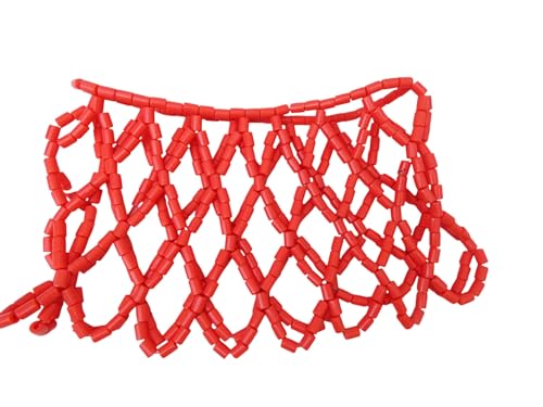 Chemisier de mariée Igbo en perles orange avec sac à main pour tenue traditionnelle nigériane