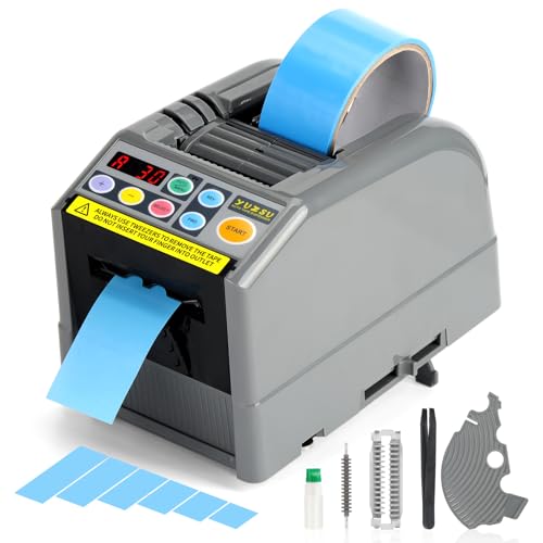 Semi-Automatic Tape Dispenser Dual Roll