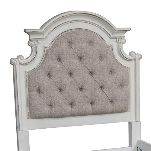 Liberty-Furniture-INDUSTRIES-Magnolia-Manor-Full-Upholstered-Bed-W62-x-D83-x-H62-White Liberty Furniture INDUSTRIES Magnolia Manor Full Upholstered Bed W62 x D83 x H62 White