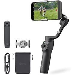 Amazon | DJI Osmo Mobile 6 補助ライトコンボ 3軸スマホジンバル 内蔵