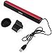 Produktbild IKANOO USB Soundbar für Laptop, PC, Monitor und TV inklusive GRATIS Halterung & Standfuß | Original N12 in ROT