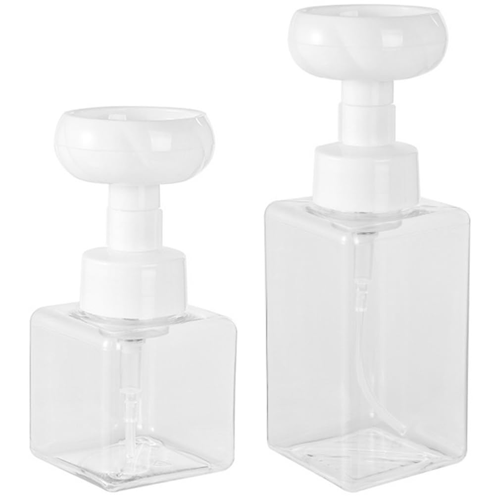 Botella de jabón de flores PACKOVE para decorar tu baño y dosificar jabón líquido