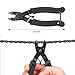 Oumers Bike Master Link Plier Tool, 2 in 1 Bicycle Chain Quick Link Opener-Closer Remover Compatible with All Speed Chain Repair