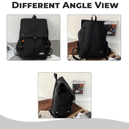 Image of Kraptick Laptop Backpack for Men & Women | Waterproof & Durable Laptop Bag for Office, Travel & College | Spacious & Lightweight Backpack | Fits 15.6 Inch Laptop | Multipurpose Laptop Bag