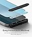 Ringke Onyx Case Compatible with iPhone 15 Pro [Black] + Full Cover Glass Compatible with iPhone 15 Pro