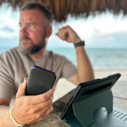 Image of New TravlFi JourneyGo 5G RV Wi-Fi Hotspot | Pay As You Go and No Contracts | RV Internet with Multiple Networks | Portable Internet for Travel, Motorhomes and Campers
