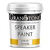 GRANOTONE Spray Grade Speaker Paint Black Texture Coating for Speaker Cabinets, Road Cases, Metal & Furniture | Water-Based Formula | Versatile Textured Coating | Easy Application | 1 Gallon